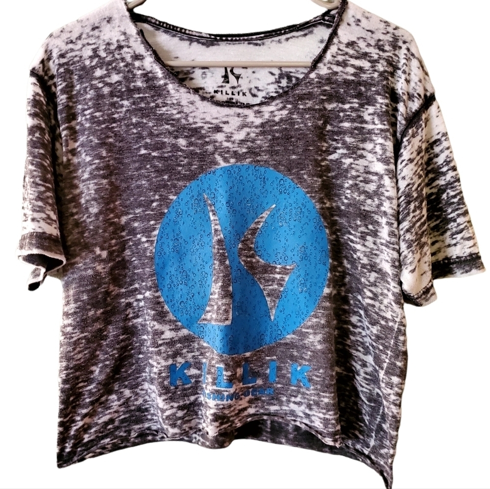 Killing Fishing Gear Cropped T Shirt